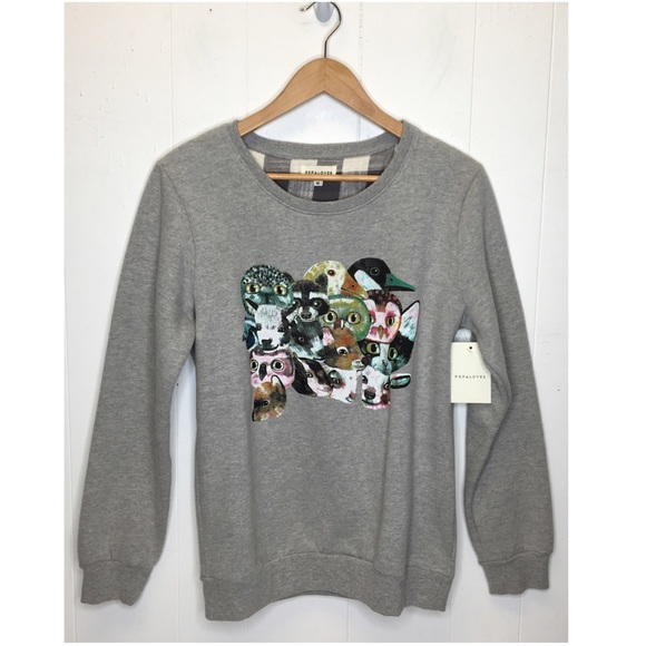 Anthropologie Tops - Anthropologie | NWT Wildlife Animal Sweatshirt